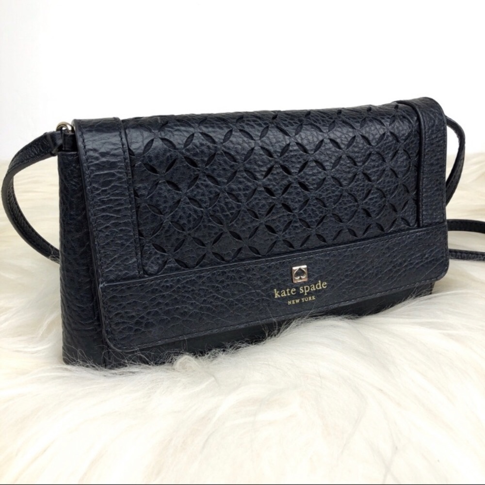 ♠️ Kate Spade Lattice Laser Cutout Crossbody Bag